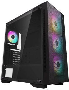 DEEPCOOL CASE MID TOWER MINI-ITX...E-ATX DP-ATX-MATREXX55-MESH-AR-4F