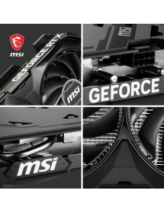 Scheda Video MSI GeForce® RTX 4060 8GB VENTUS 2X BLACK OC 2