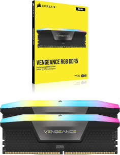 Memoria RAM DDR5 32GB KIT 2x16GB PC 6000 Corsair Vengeance RGB CMH32GX5M2D6000C36