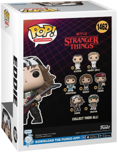 Funko Pop - Stranger Things - 1462 Hunter Eddie With Guitar [Pronta Consegna] 2