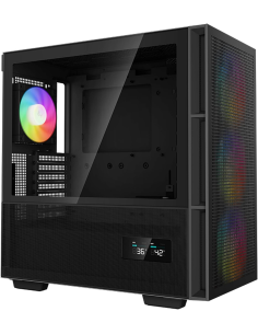 DEEPCOOL CASE MID TOWER CH560 DIGITAL TG 3x140F+1*120B FAN ARGB R-CH560-BKA