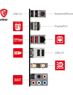 Scheda Madre MSI B760 Gaming Plus Wifi (1700) ATX 2