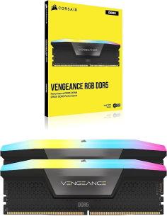 Memoria RAM DDR5 32GB KIT 2x16GB PC 6000 Corsair Vengeance RGB CMH32GX5M2E6000C36