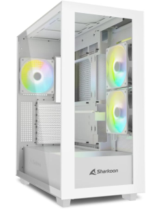 Case Midi Tower Sharkoon Rebel C50 RGB white