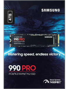 SSD Samsung 990 Pro M.2 4TB NVMe MZ-V9P4T0BW PCIe 4.0 x4