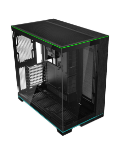 Case Tower Lian Li O11 EVO RGB , vetro temperato Nero con Panel RGB Sharp 2