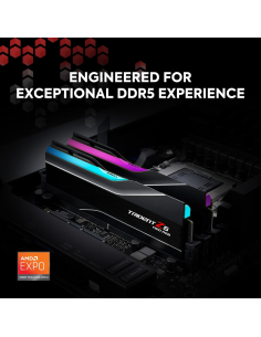 Memora RAM DDR5 32GB KIT 2x16GB PC 6000 (AMD EXPO) G.Skill Trident Z5 Neo F5-6000J3038F16GX2-TZ5NR 2