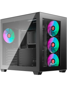 RAIJINTEK CASE M.TOWER  PAEAN C7 BLACK TG4 4xARGB FAN 4xTG 410mmVGA