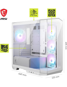 PC- Case MSI MAG PANO M100R PZ WHITE 2
