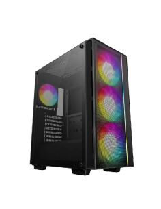 DEEPCOOL CASE MID TOWER ATX MATREXX 55 V4 C MESH 3x140+1x120mm ARGB FAN