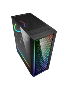 Case Midi Tower Sharkoon Lit 200 ARGB Vetro Temperato