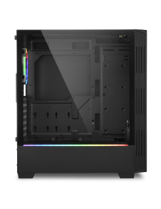 Case Midi Tower Sharkoon Lit 200 ARGB Vetro Temperato 2