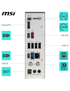 Scheda Madre MSI B850 GAMING PLUS WIFI(AM5) 2