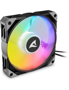 Ventola Sharkoon Rebel F50 PWM ARGB BLACK PWM 120mm