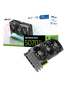 Scheda Video PNY GeForce RTX 5070Ti 16GB ARGB Overclocked Triple Fan (in arrivo 03-2025)