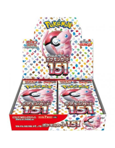 Pokemon Box SV2a 151 Display (20 booster) - JAP