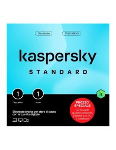 Kaspersky SlimBOX Standard (1 dispositivo, 1 anno)