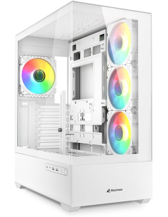 Sharkoon AK6 RGB - Mid Tower ATX Case